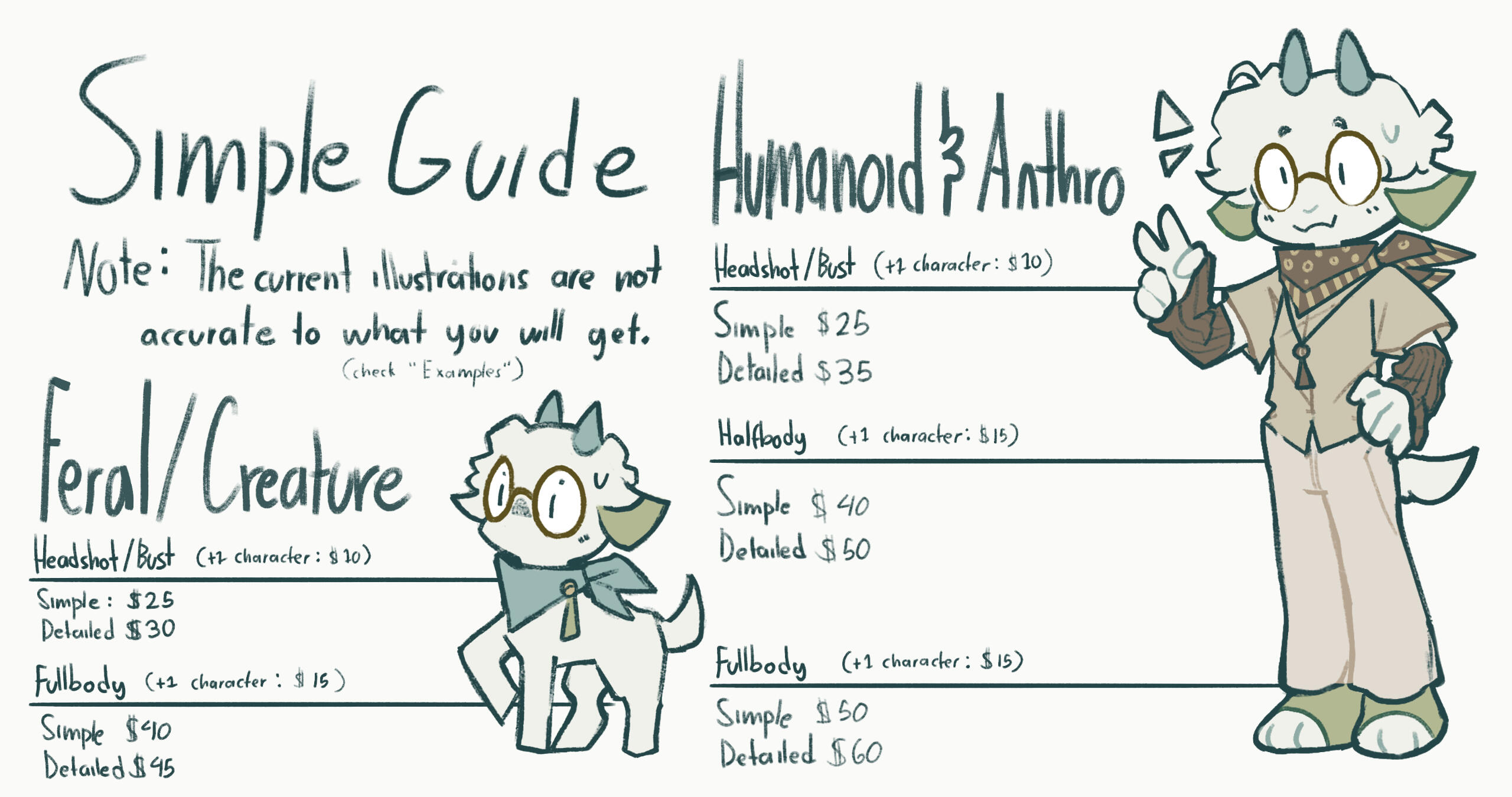 Sorry i don't have many examples